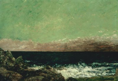 The Mediterranean by Gustave Courbet